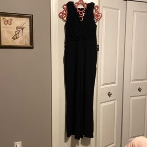 Formal Jumpsiut With Lace Bodice